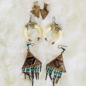 Set of Bohemian Earrings